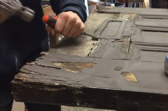Roseville-wooden-door-repair