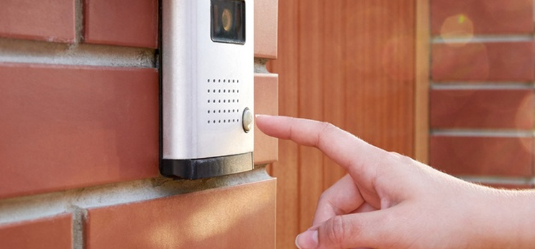 apartment door buzzer installation in Roseville