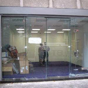 shop front door repair Roseville